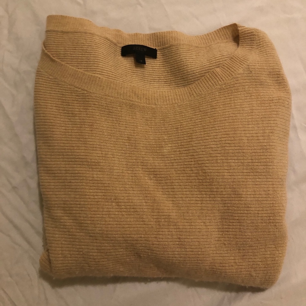 J Crew Tan Sweater